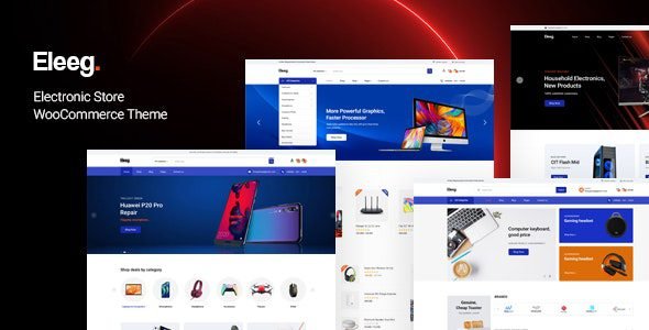 Eleeg: tema WordPress para tiendas de electrónica con WooCommerce