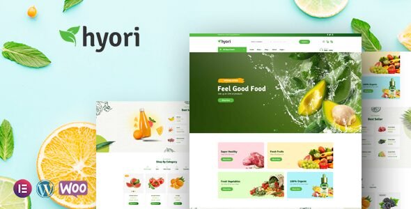 Hyori: Tema WooCommerce para tiendas de alimentos orgánicos en línea