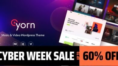 Yorn: tema WordPress para sitios de música y video profesionales