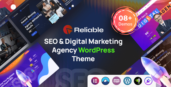 Reliable: Tema de WordPress para agencias de SEO y marketing digital