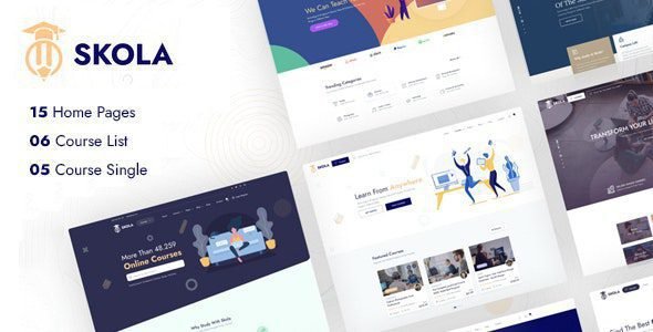 Skola: tema WordPress ideal para crear plataformas de cursos en línea