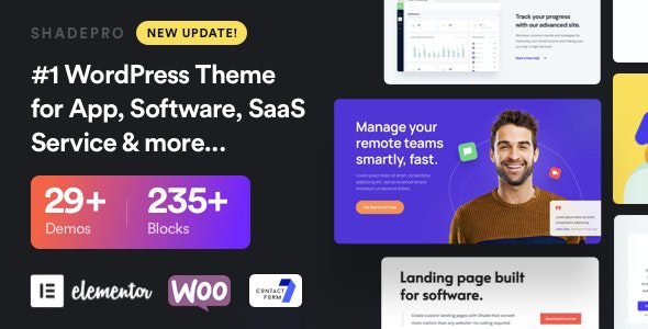 ShadePro: opciones y ventajas de un tema multipropósito para WordPress