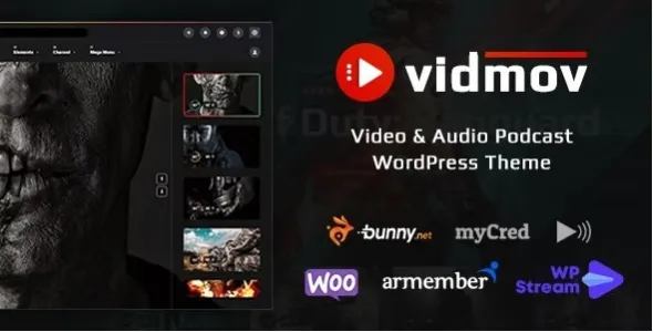 VidMov: tema de WordPress para crear sitios de videos y podcasts